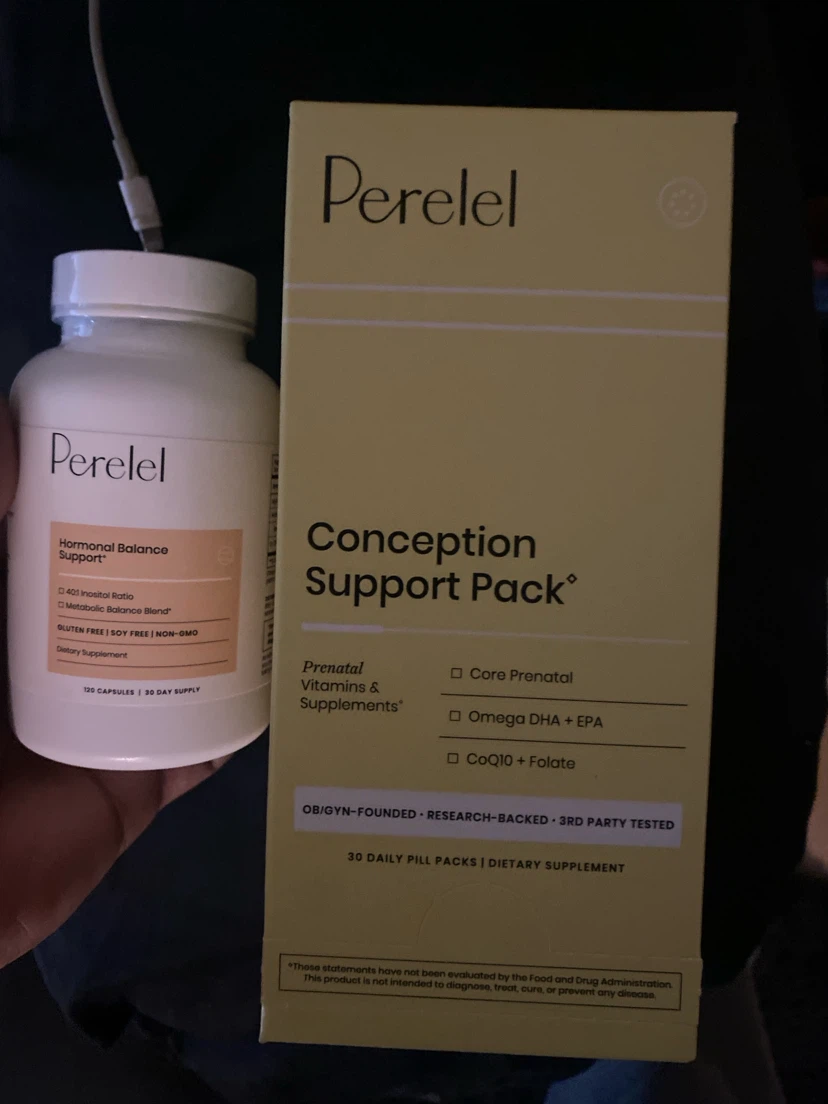 Perelel Conception Support Pack & Hormonal Balance Supplement
