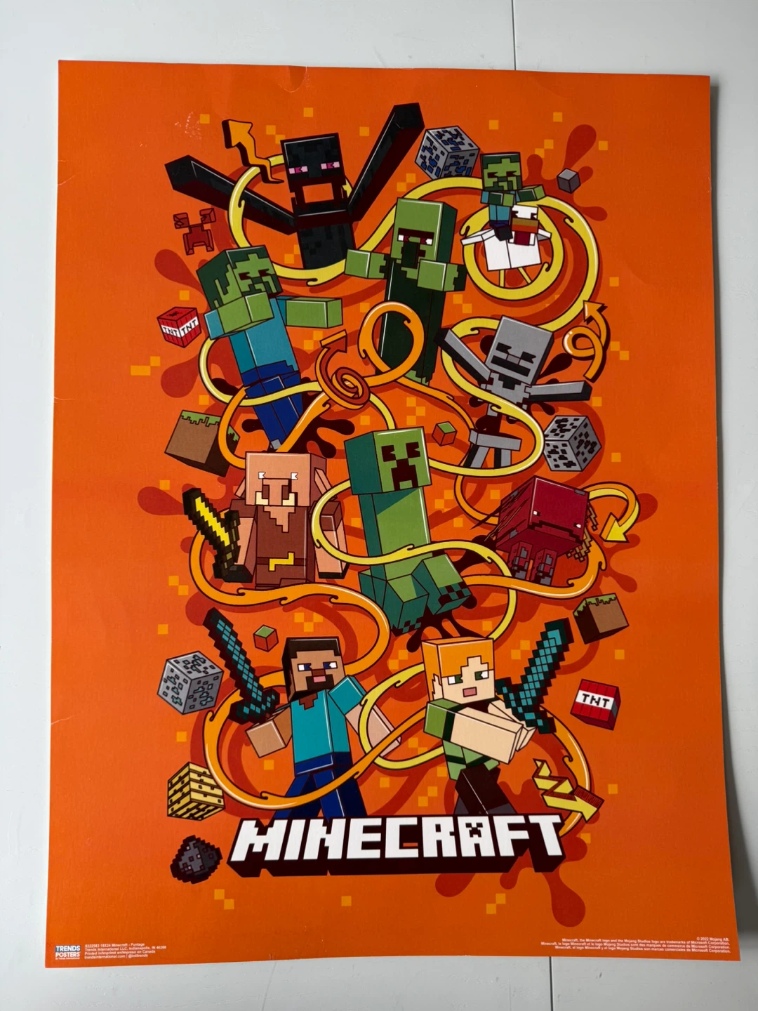 Minecraft Trends International Wall Poster