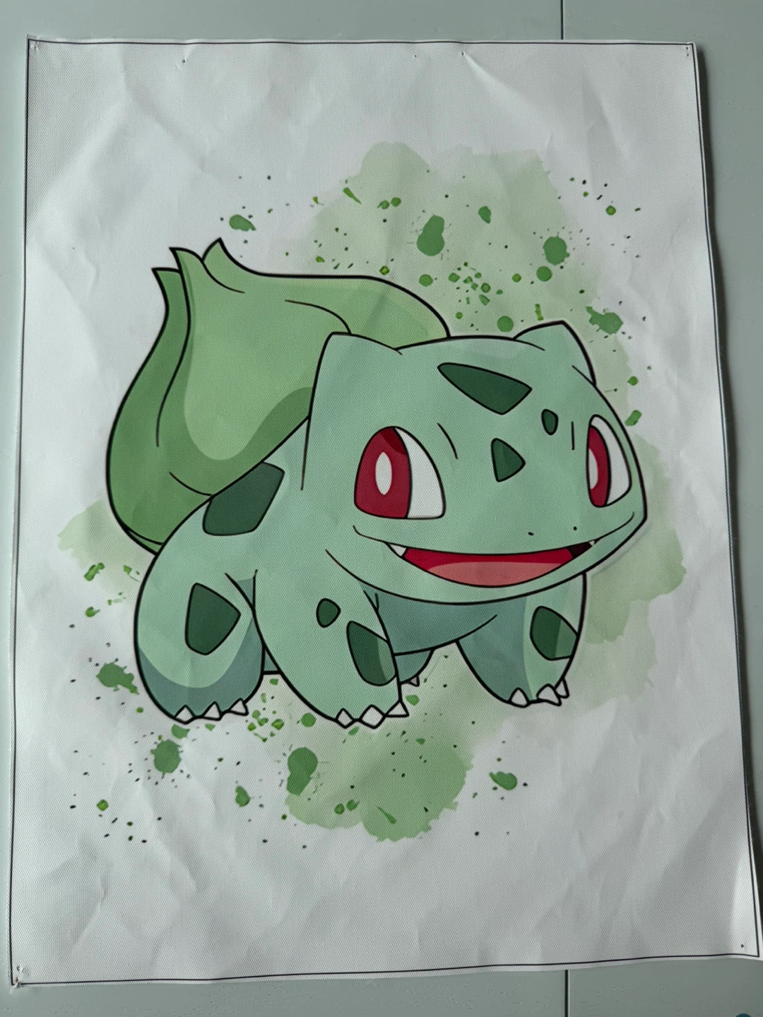 Pokemon Bulbasaur Wall Scroll