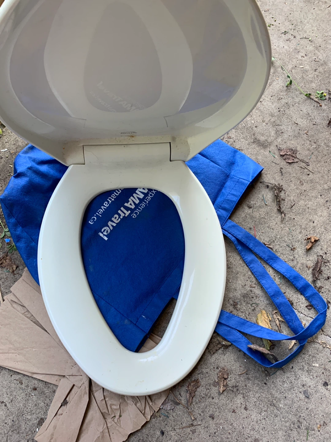 FREE: Bemis Elongated Toilet Seat - photo 2