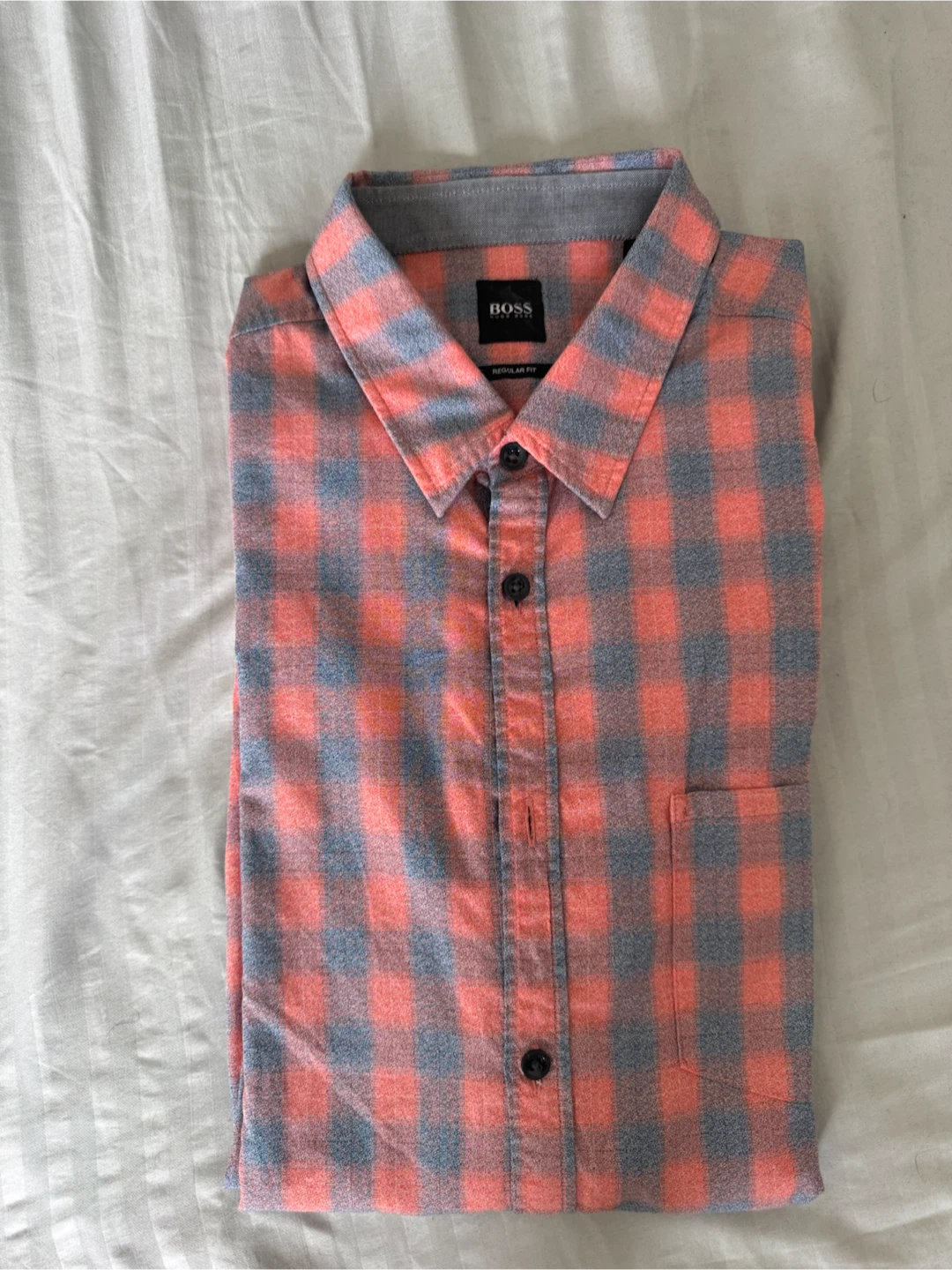 HUGO BOSS Regular Fit Check Shirt - Large - photo 2
