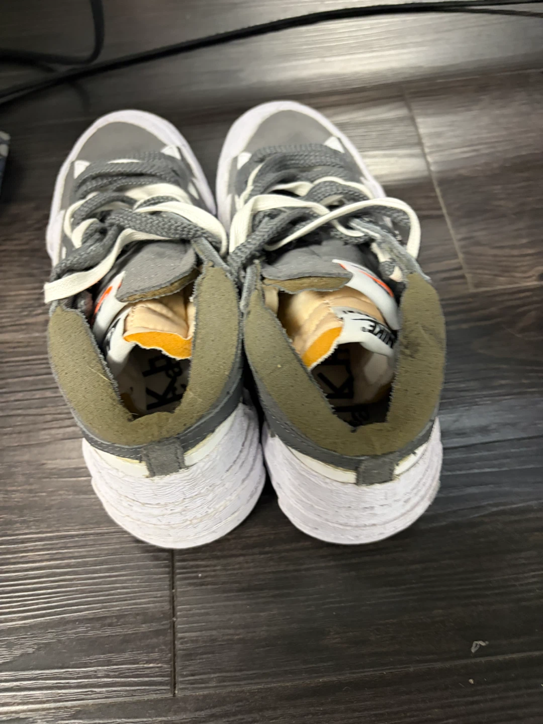 🏈  Nike Blazer Low '77 Jumbo Grey Sneakers - photo 3