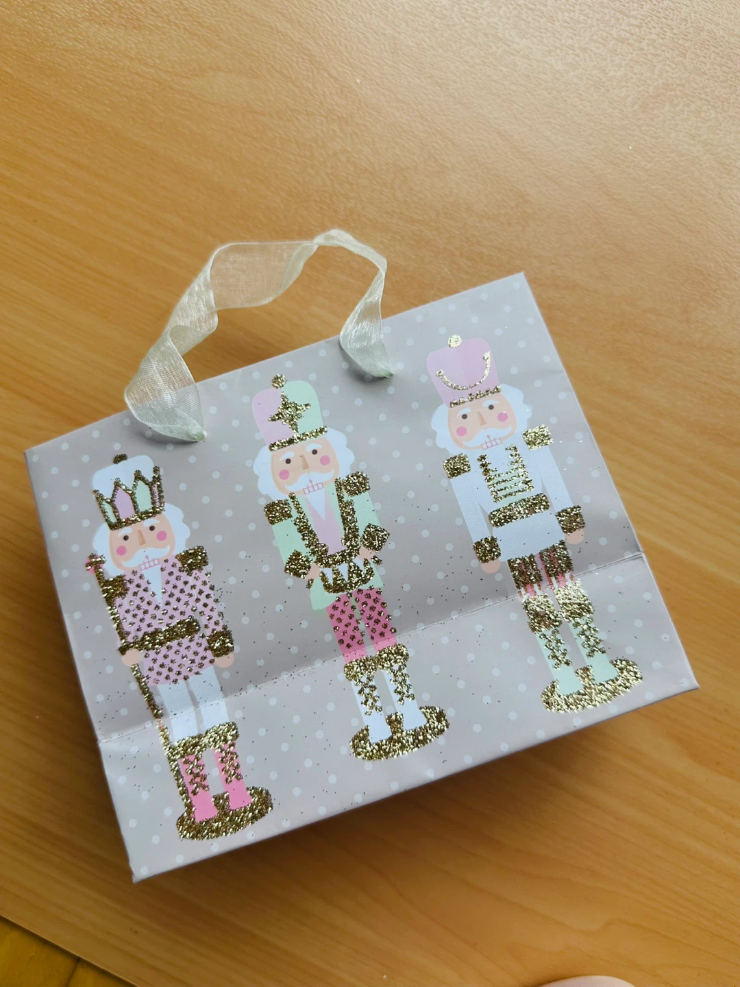 Nutcracker Design Gift Bag🏈