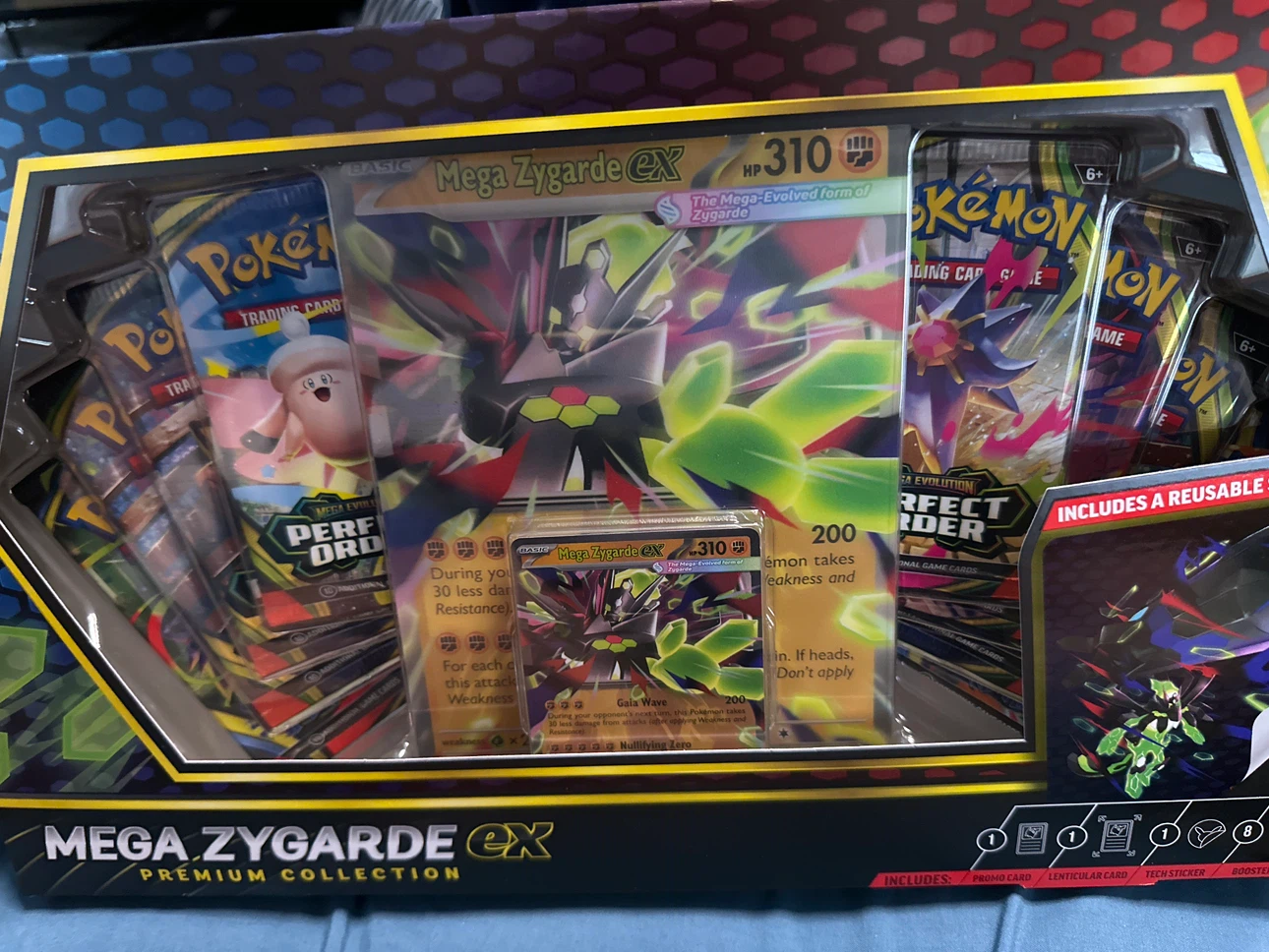 🏈 Pokemon Mega Zygarde EX Premium Collection