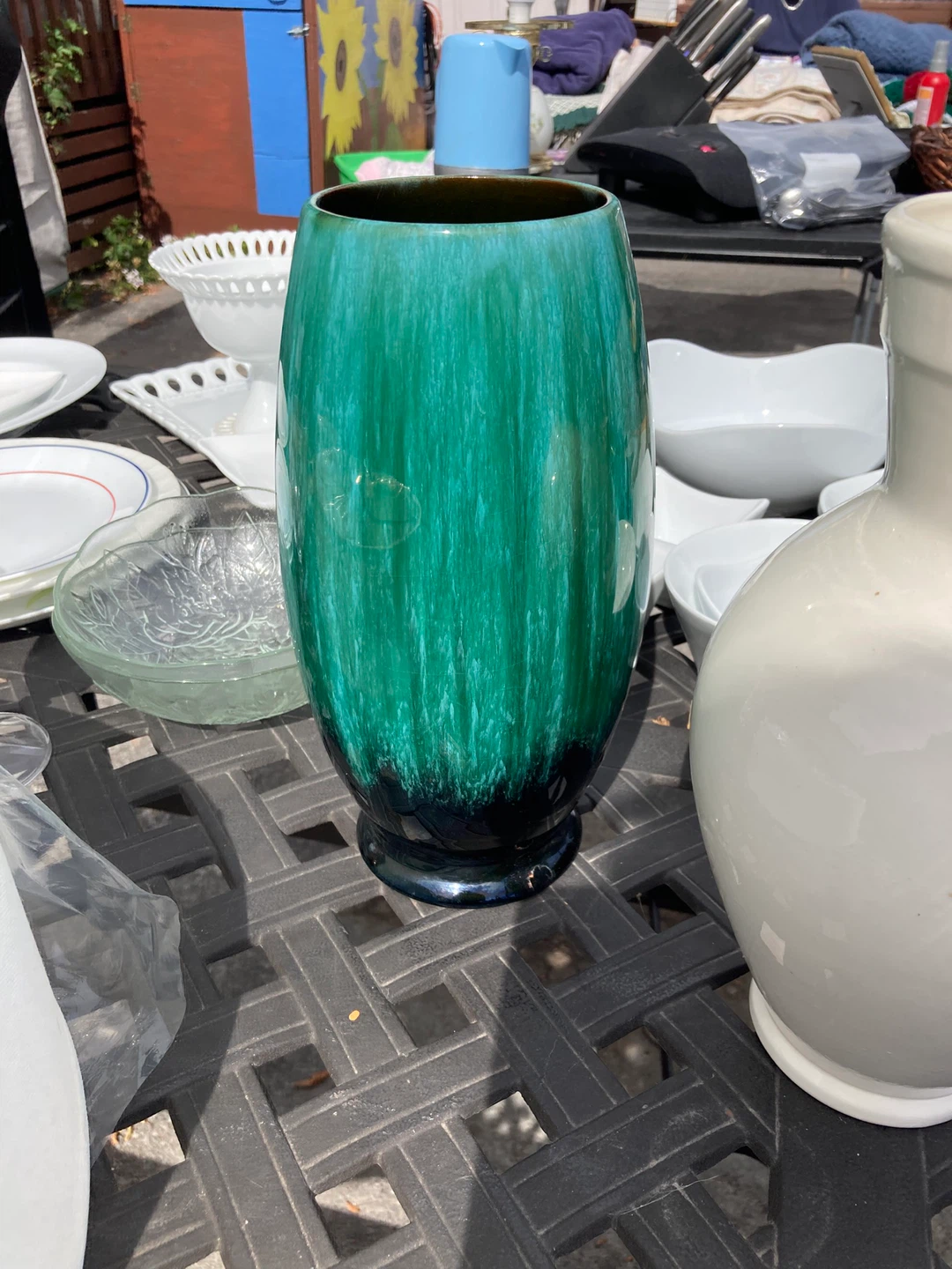 Blue Mountain Pottery vase.