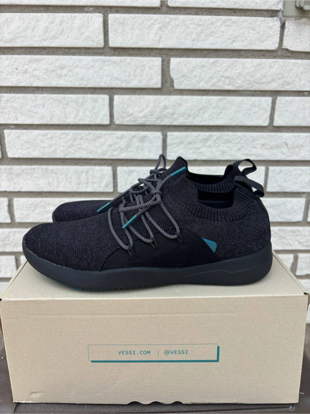 Vessi Cityscape Classic Sneakers - Storm Black - Women's 8 - photo 4