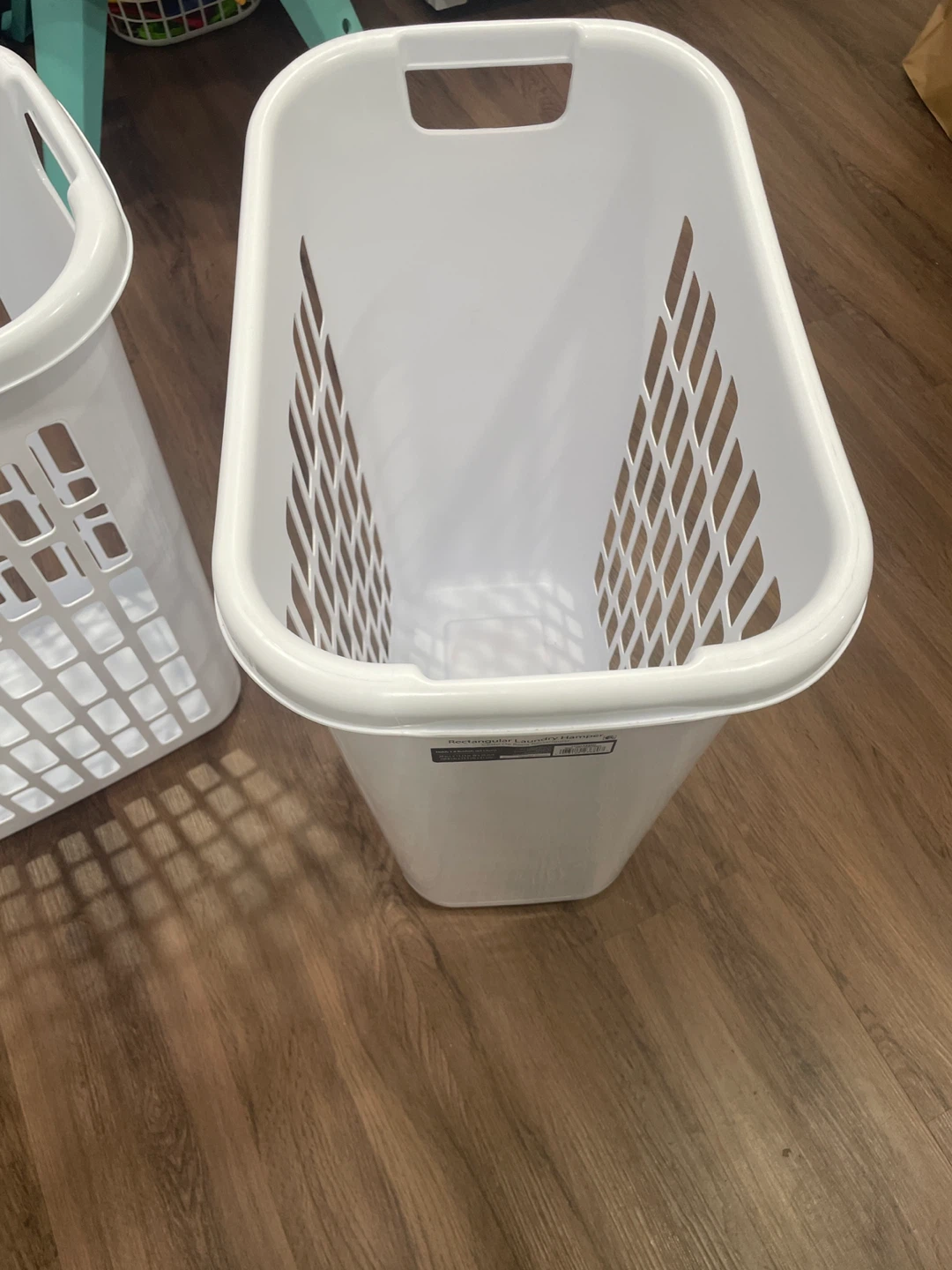 Mainstays Rectangular Laundry Hamper