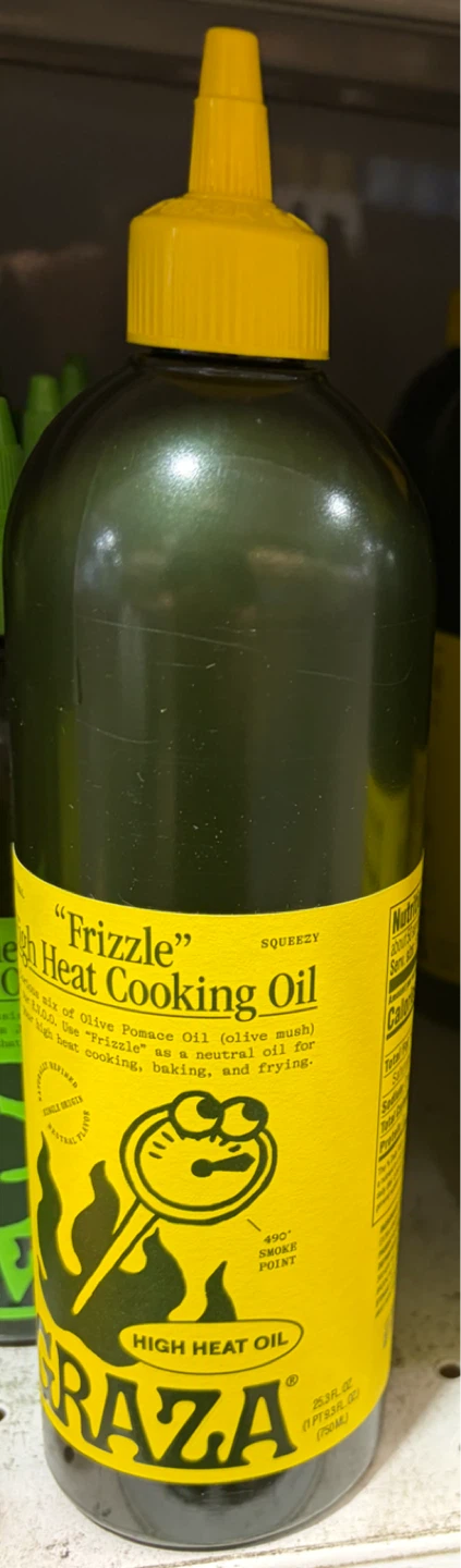 🏈 Graza Frizzle High Heat Cooking Oil