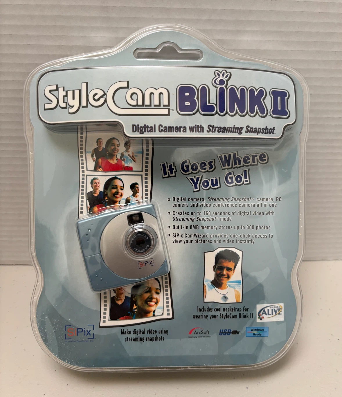 Vintage SiPix StyleCam Blink II Digital Camera