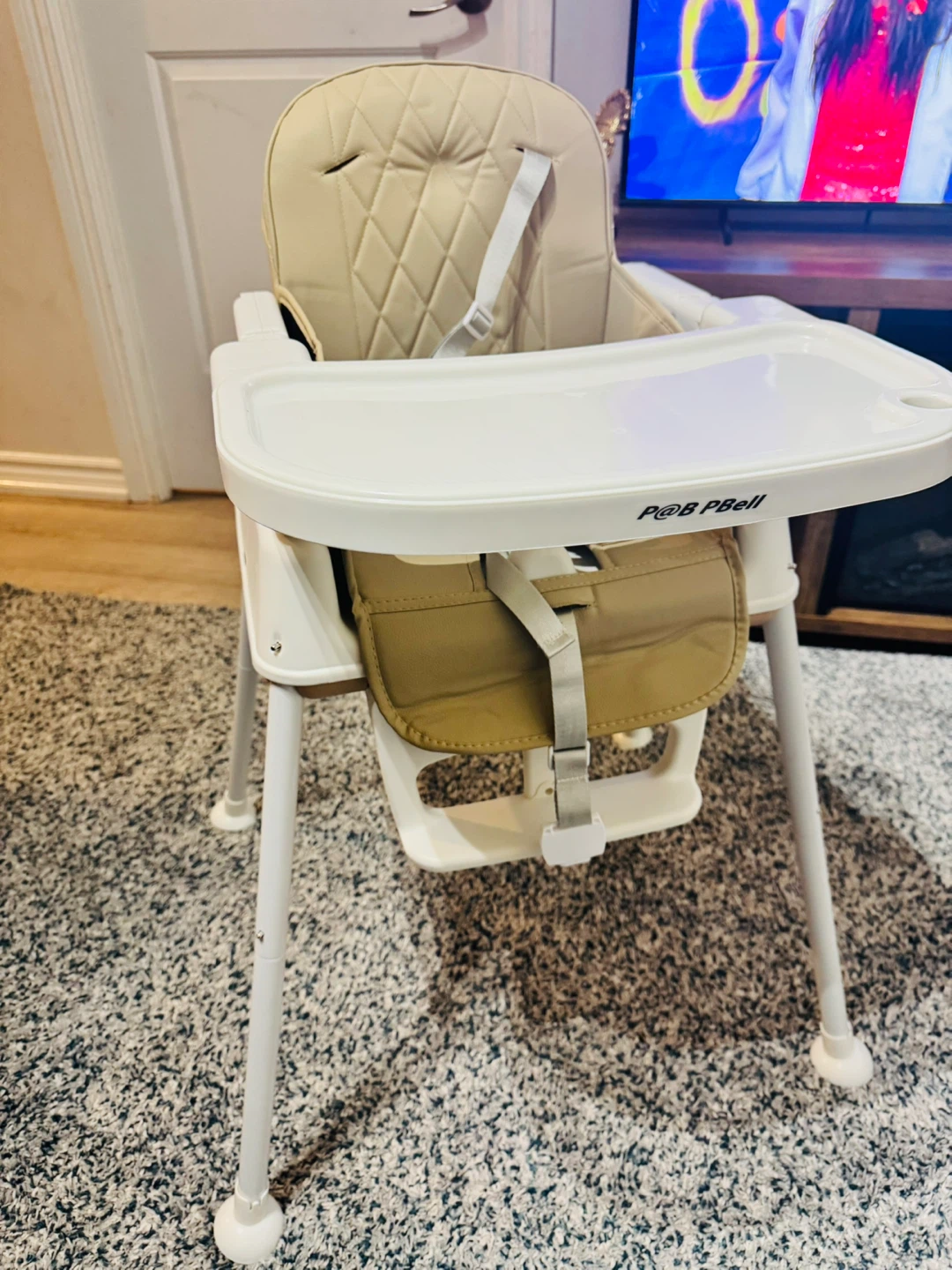 7-in-1 Baby High Chair – Convertible Highchair -Khaki Color - photo 4