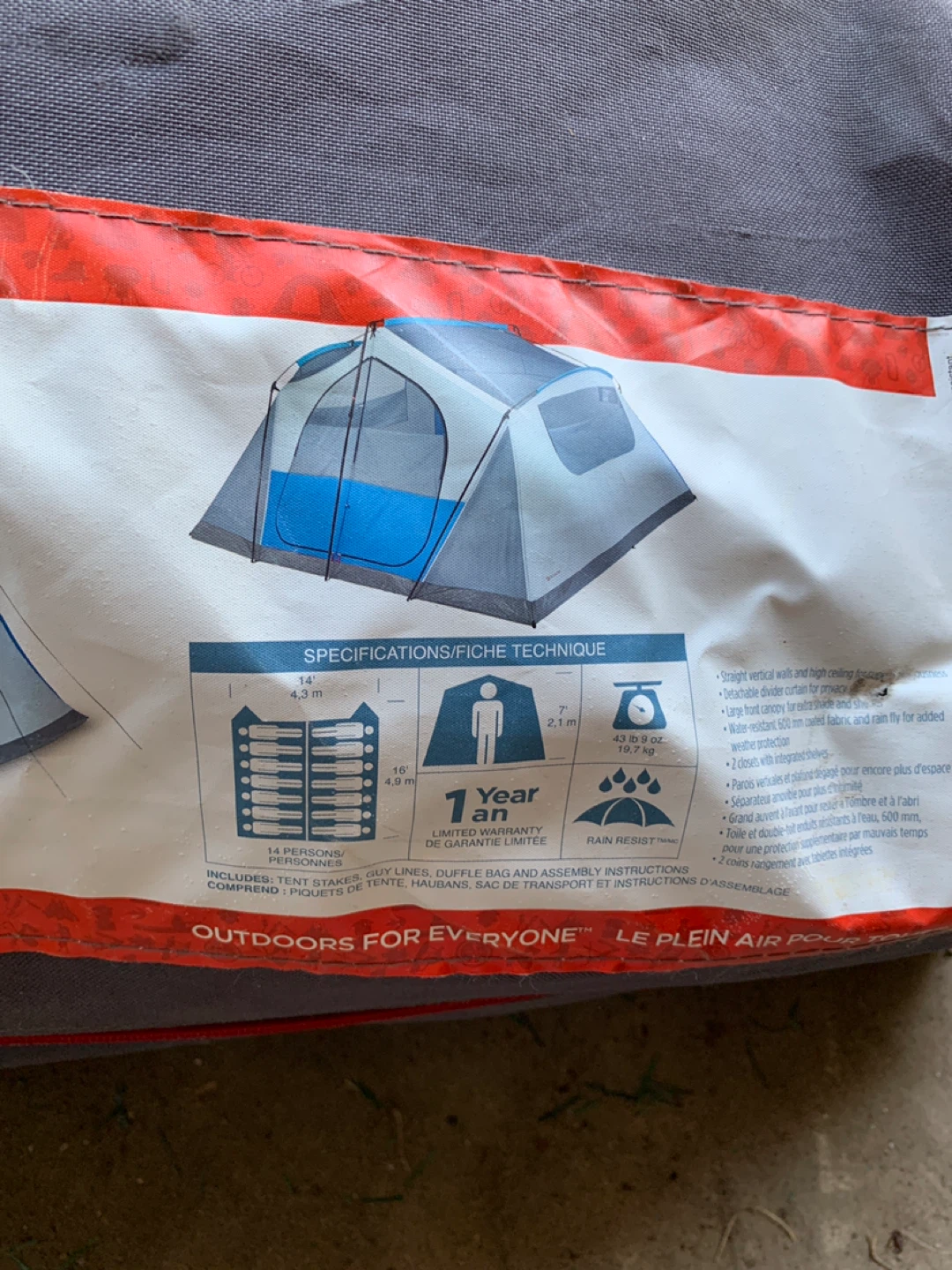 Outbound 14-Person Grand tent. - photo 3