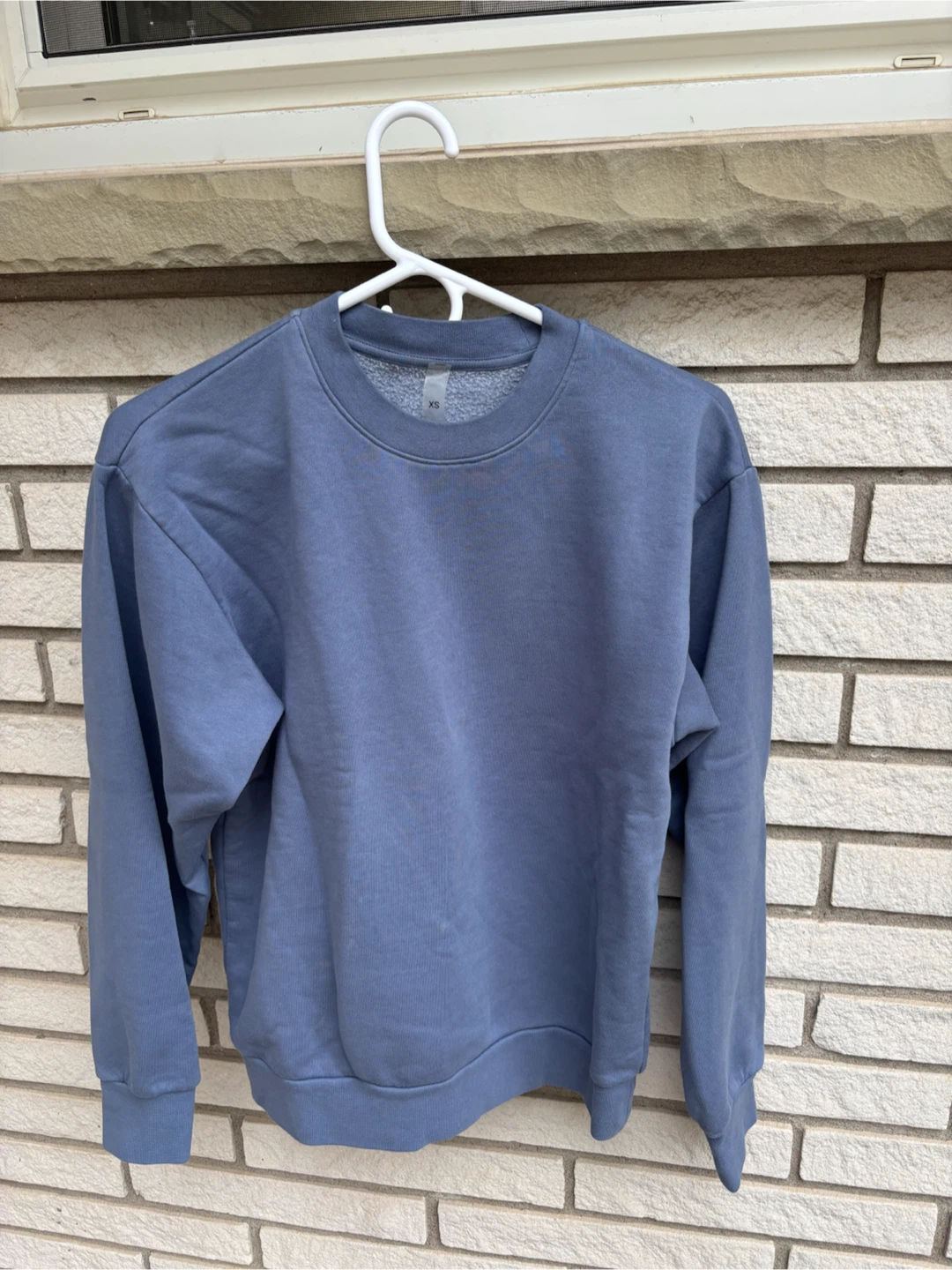 Aritzia The Constant Blue Crewneck Sweatshirt - Size XS