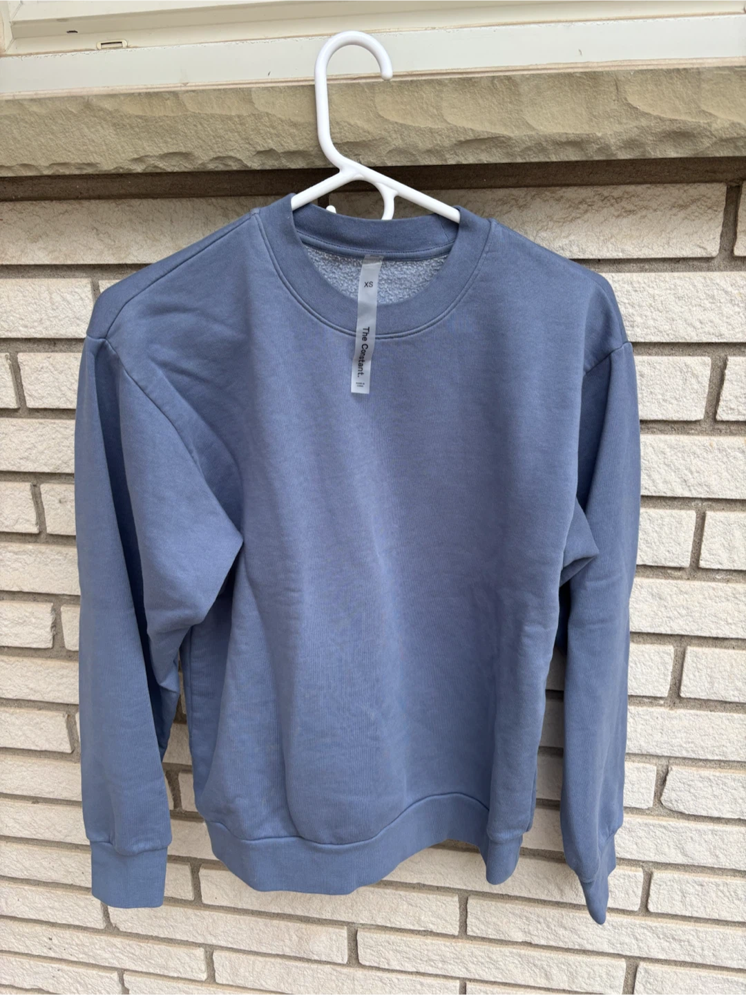 Aritzia The Constant Blue Crewneck Sweatshirt - Size XS - photo 2