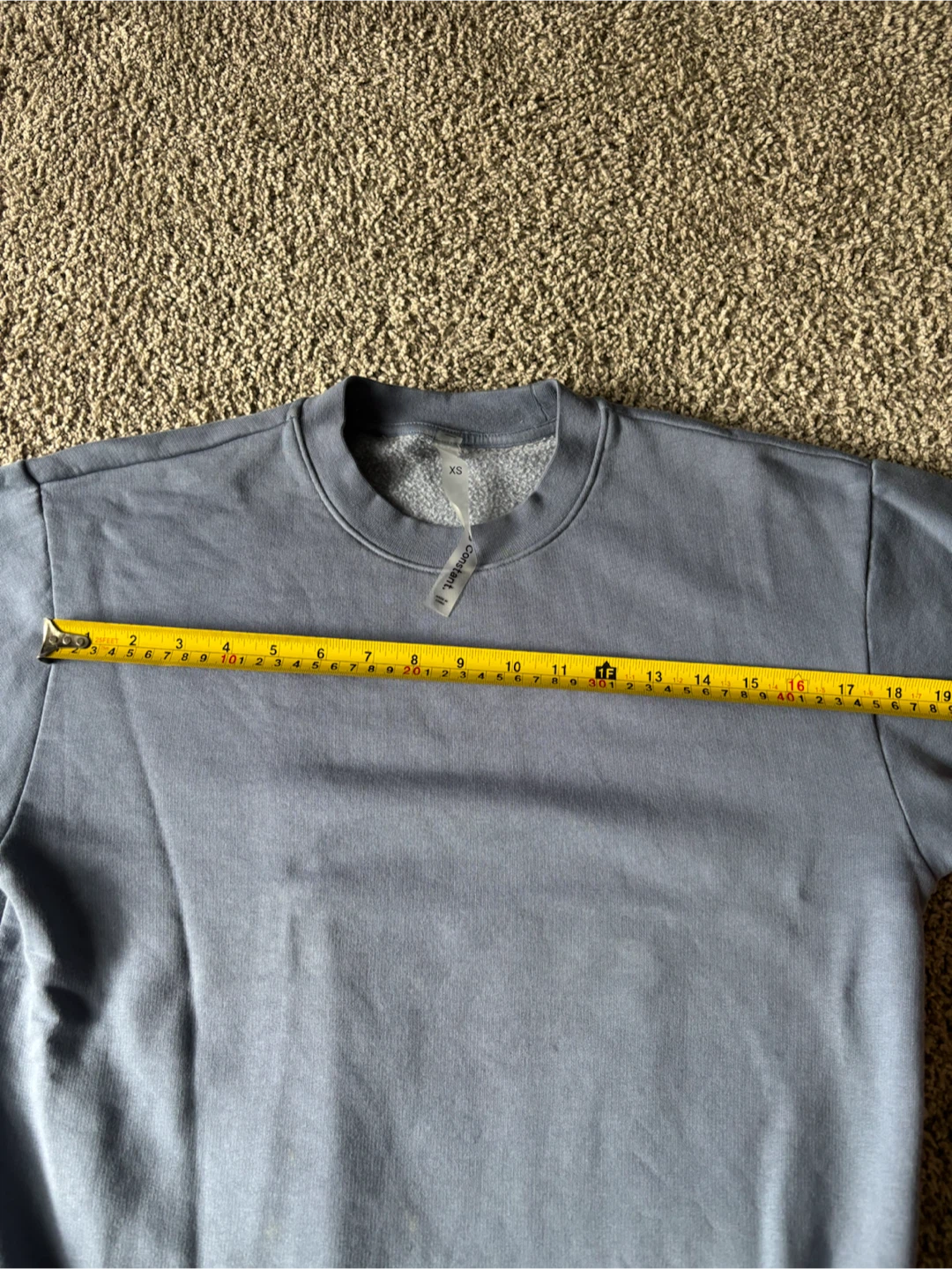 Aritzia The Constant Blue Crewneck Sweatshirt - Size XS - photo 4