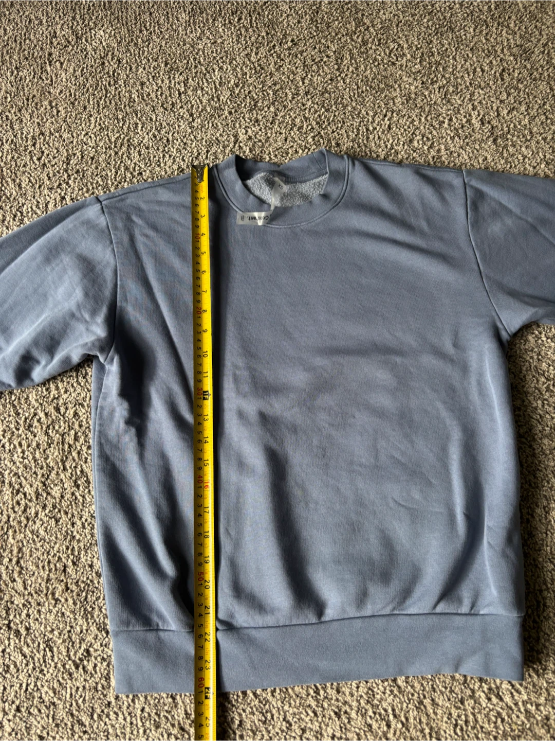 Aritzia The Constant Blue Crewneck Sweatshirt - Size XS - photo 5