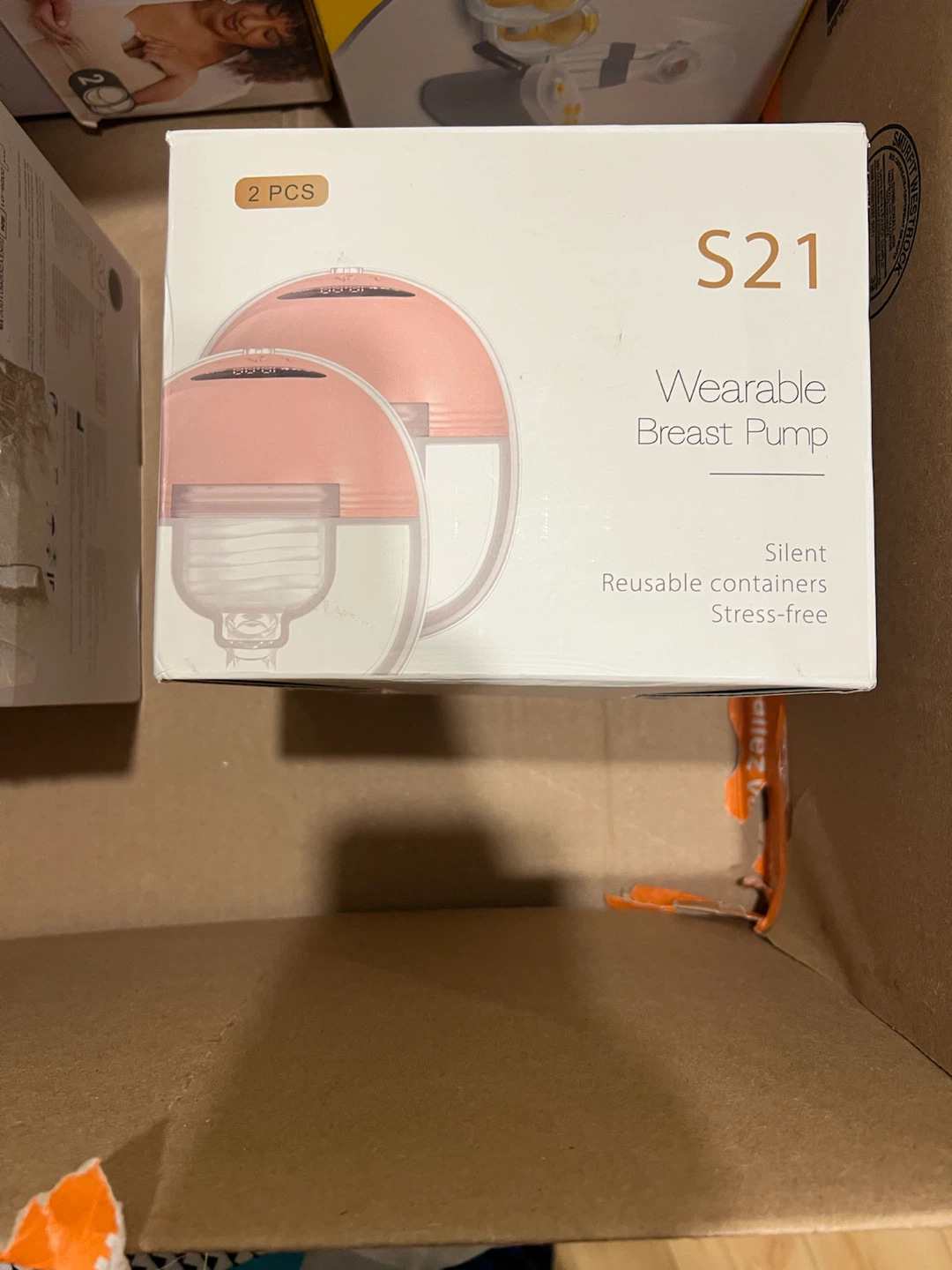 S21 Wearable Breast Pump - 2 Pieces