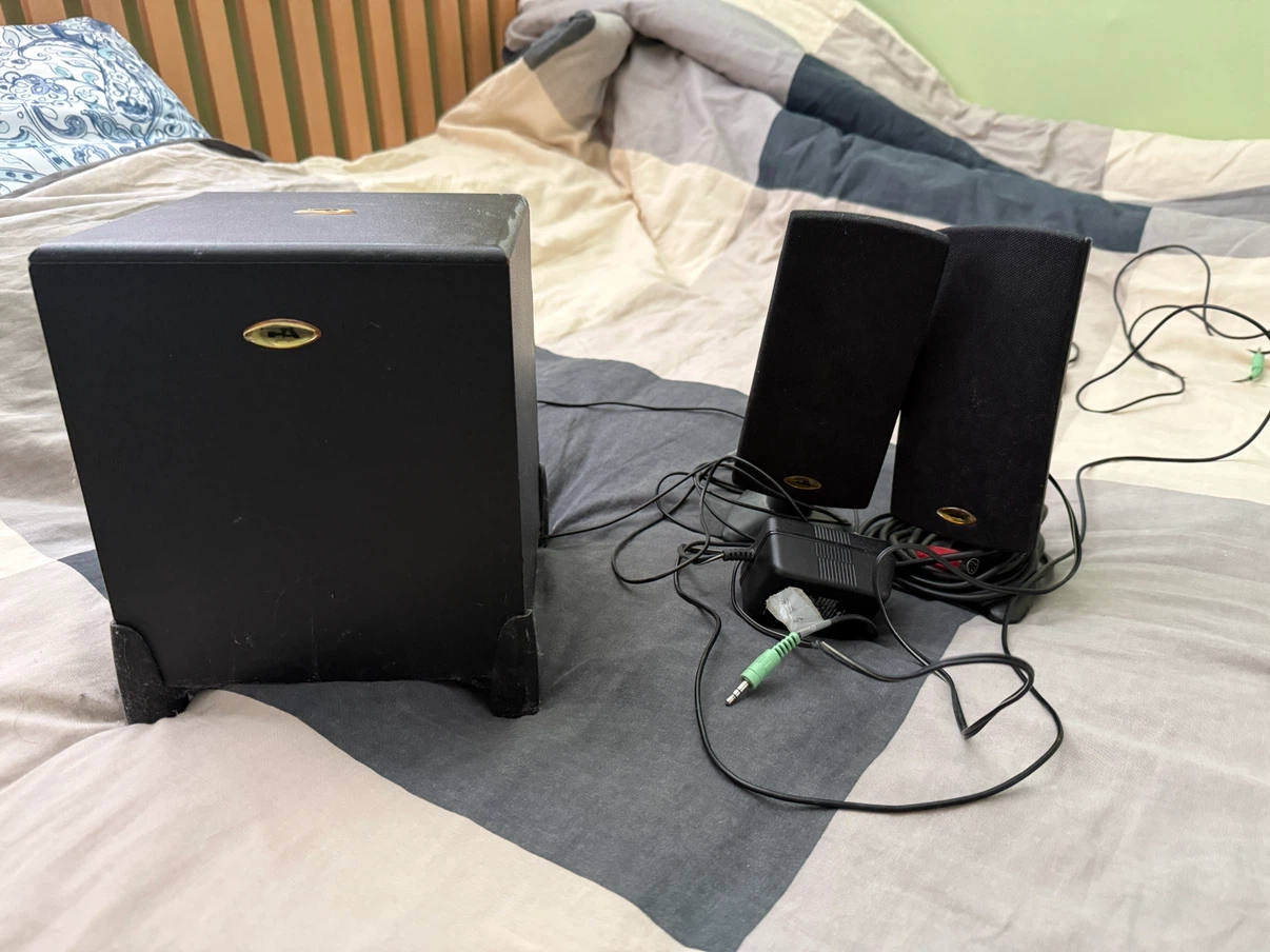 Cyber Acoustics Speaker System with Subwoofer