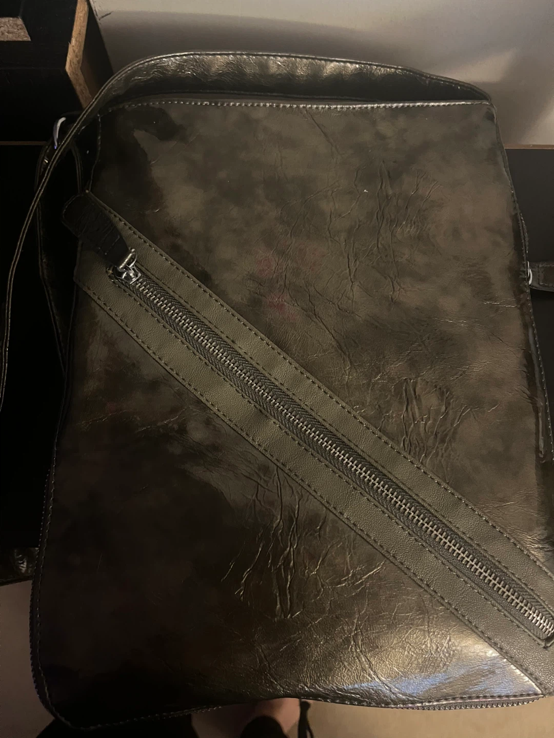 Metallic Bronze Crossbody Bag - photo 5
