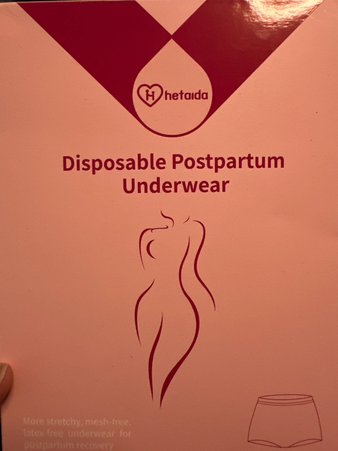 🏈 Hetaida Disposable Postpartum Underwear