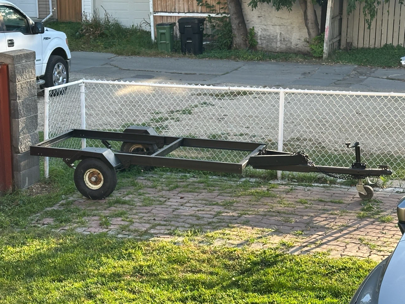 Custom utility trailer frame I’ll sacrp tomorrow morning