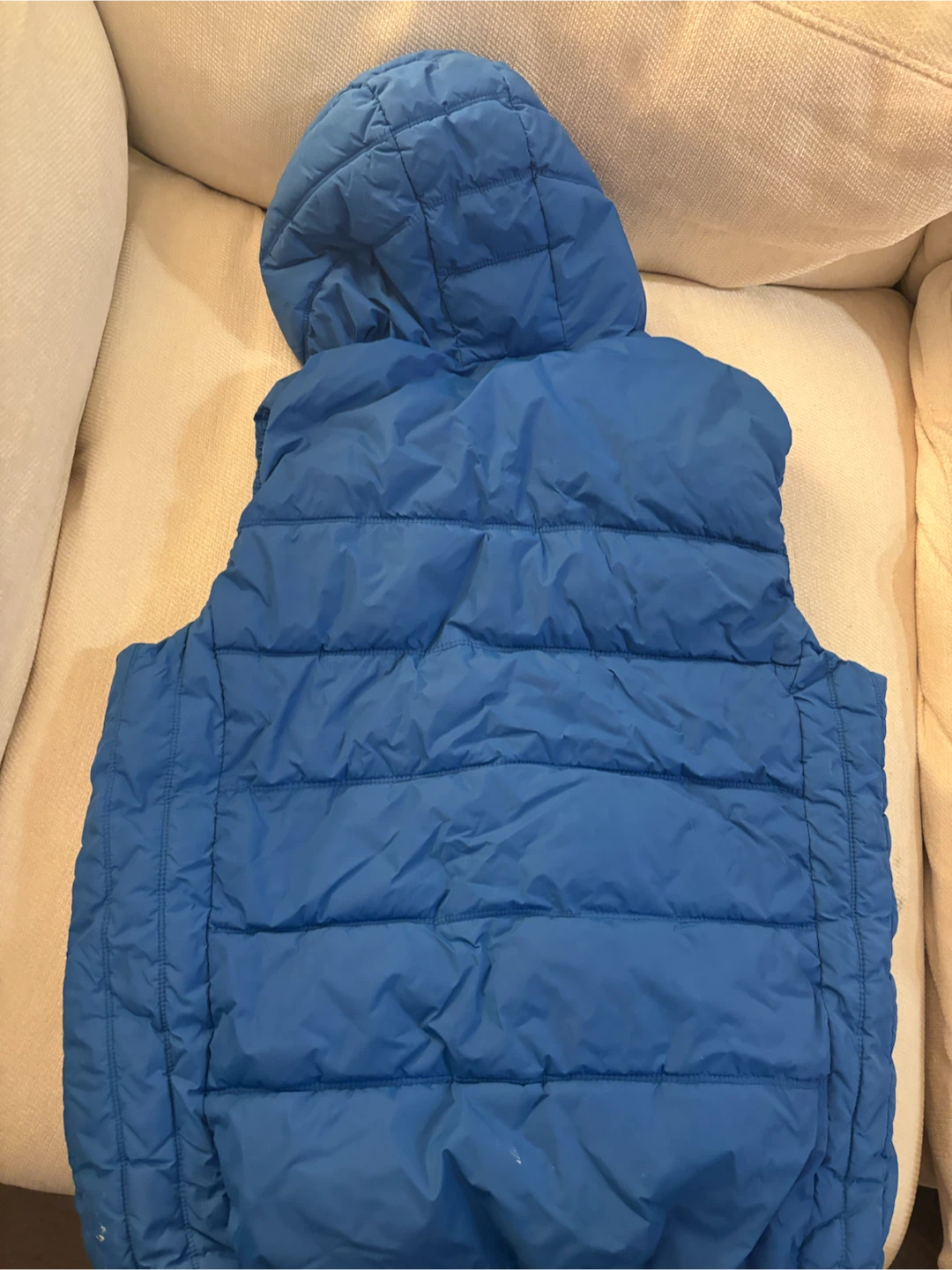 Superdry Japan Blue Puffer Vest - photo 3