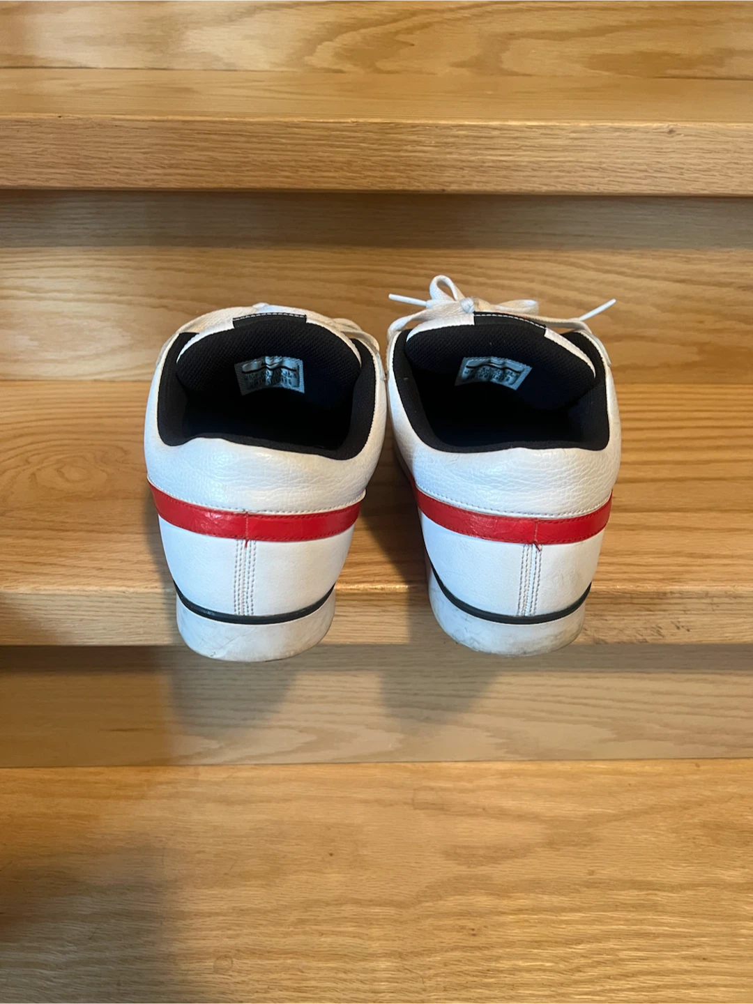 Nike White and Red Sneakers - photo 3