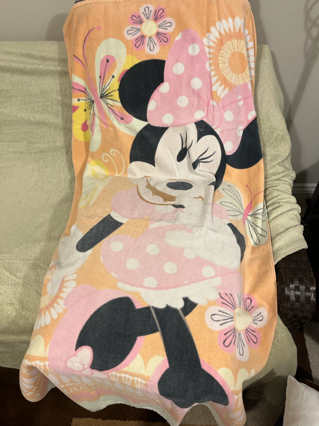 Disney Minnie Mouse Beach Towel