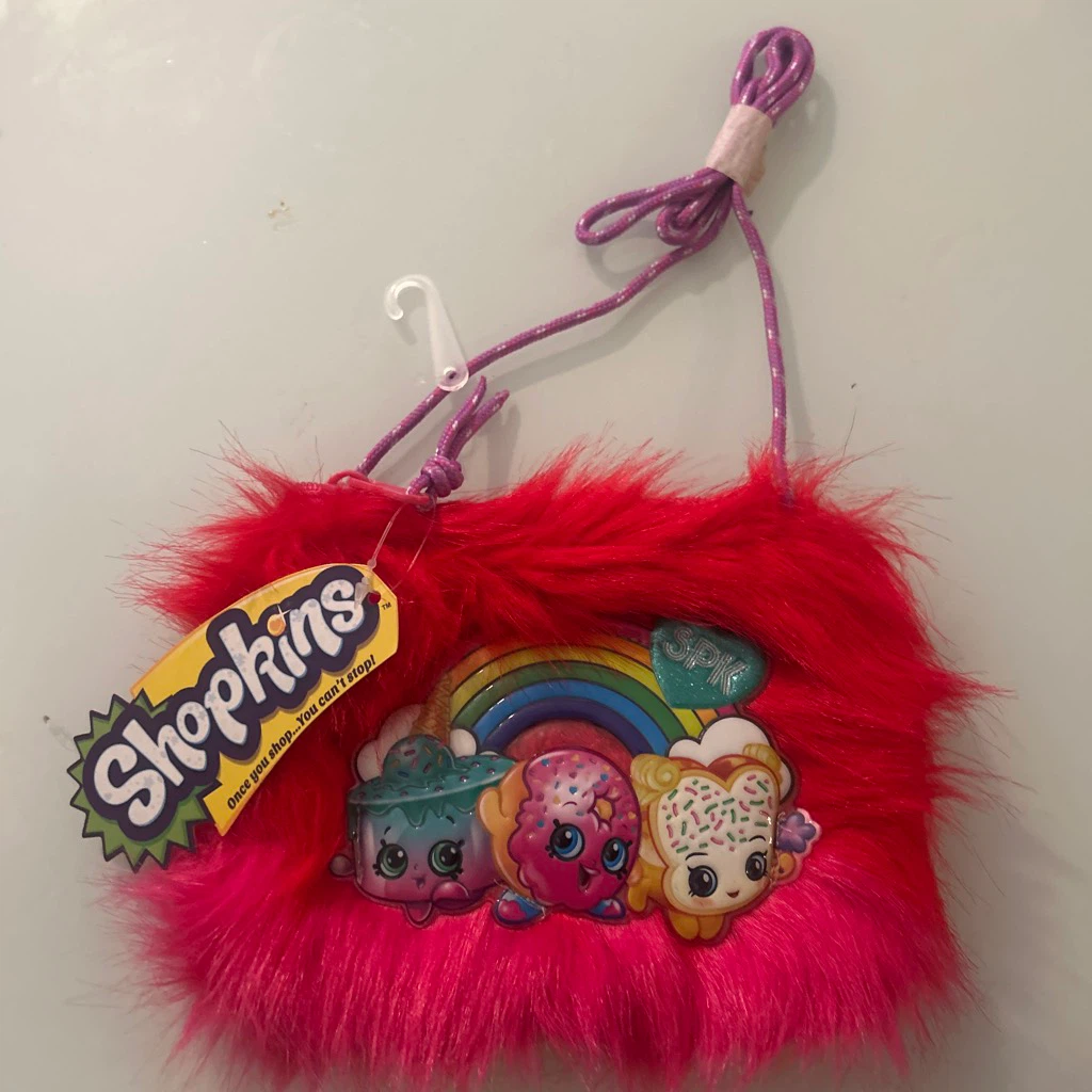 Shopkins Faux Fur Crossbody Bag 🏈