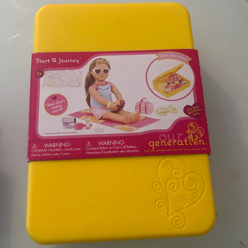 Our Generation Start A Journey 🏈 Doll Travel Accessory Set