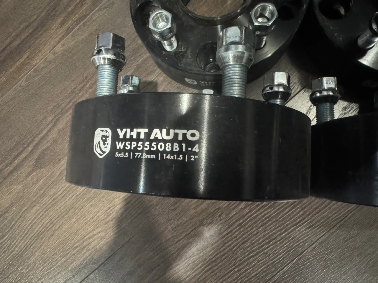 YHTAUTO 5x5.5 Hub Centric Wheel Spacers 2 Inch for Ram - photo 2