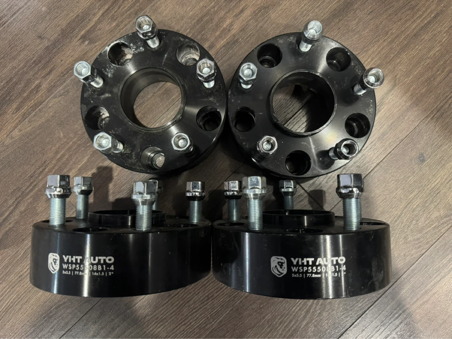 YHTAUTO 5x5.5 Hub Centric Wheel Spacers 2 Inch for Ram