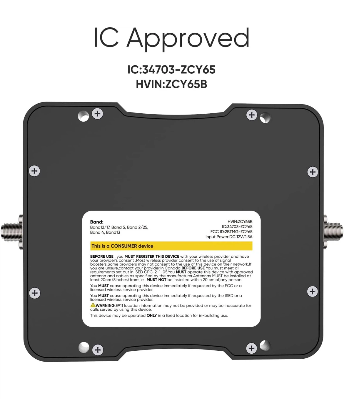 SignalBrick RV and Truck Cell Signal Booster - photo 3
