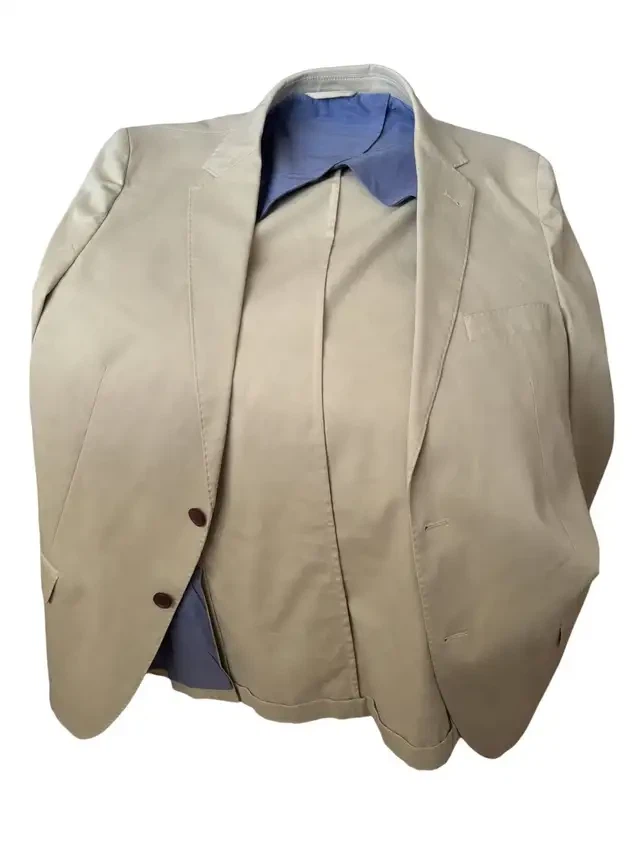 Frank And Oak Men's Suit - Khaki/Tan - Size 32x32 Brand New - photo 2