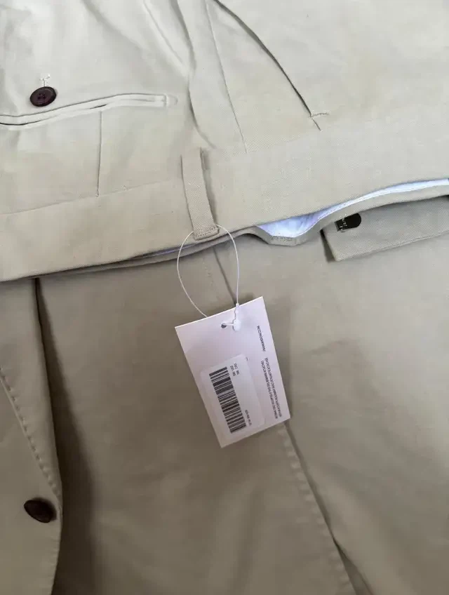 Frank And Oak Men's Suit - Khaki/Tan - Size 32x32 Brand New - photo 4