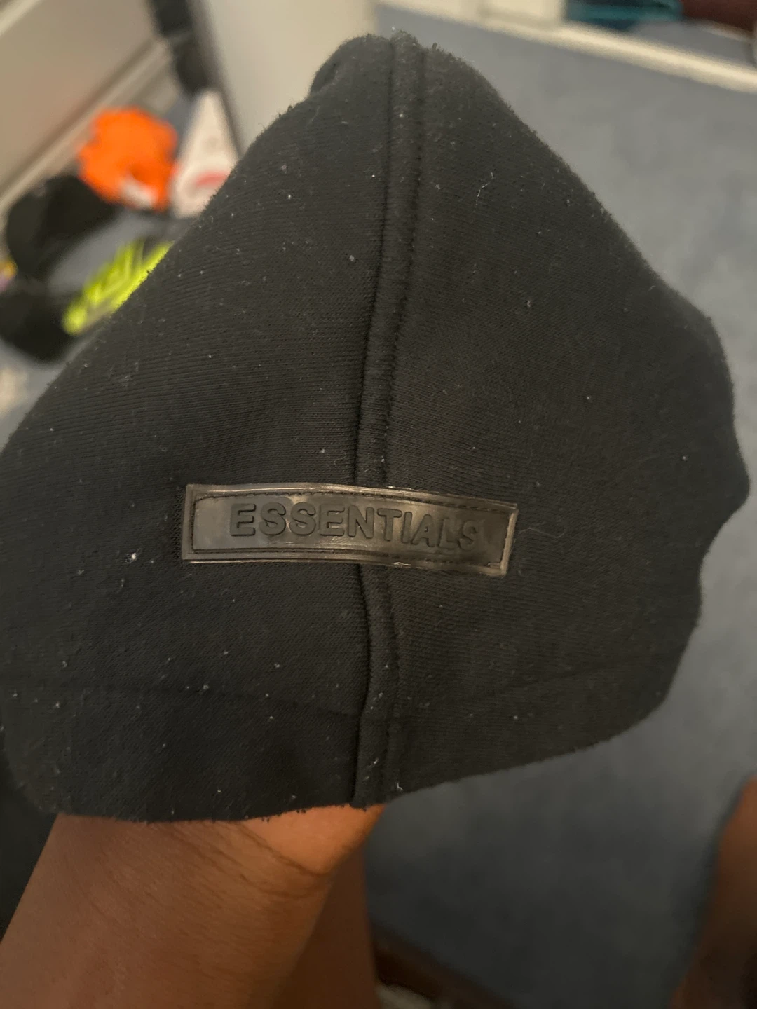Essentials Fear of God black hoodie - photo 3