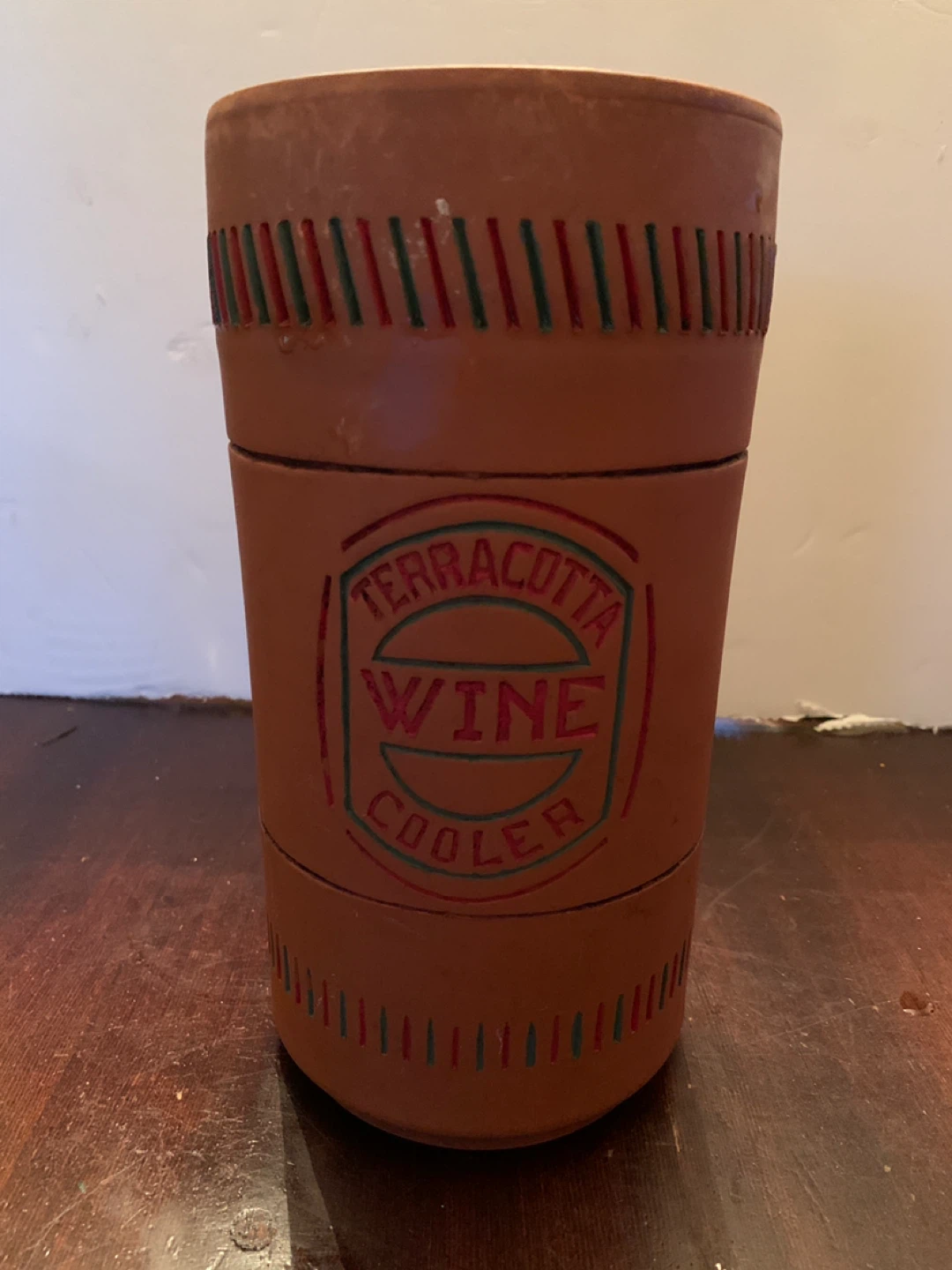 Vintage Terracotta Wine Cooler from Dominican Republic. - photo 2