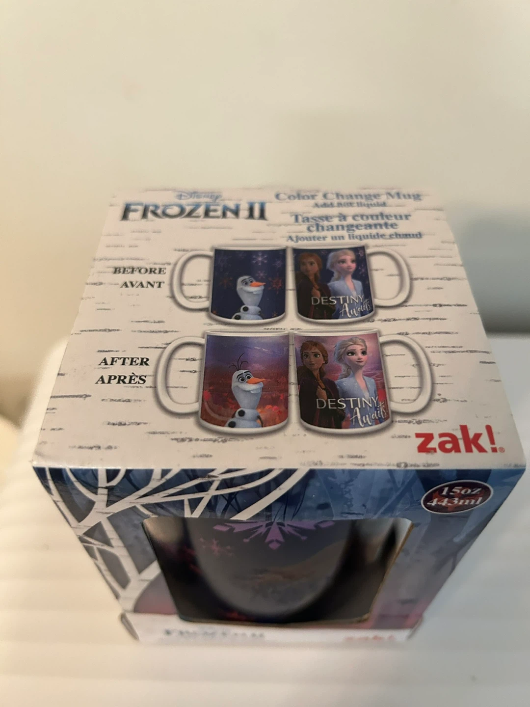 Disney Frozen II Zak Designs 🏈 Color Change Mug - photo 4