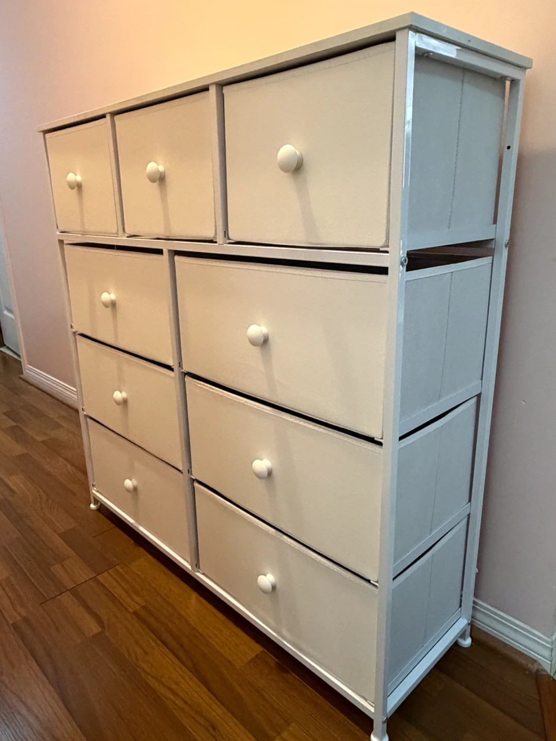 White 8-Drawer Storage Dresser - photo 3
