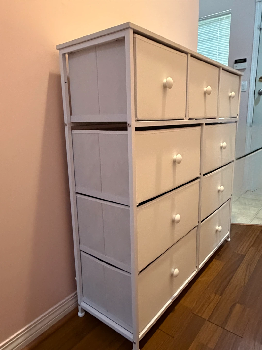 White 8-Drawer Storage Dresser - photo 4
