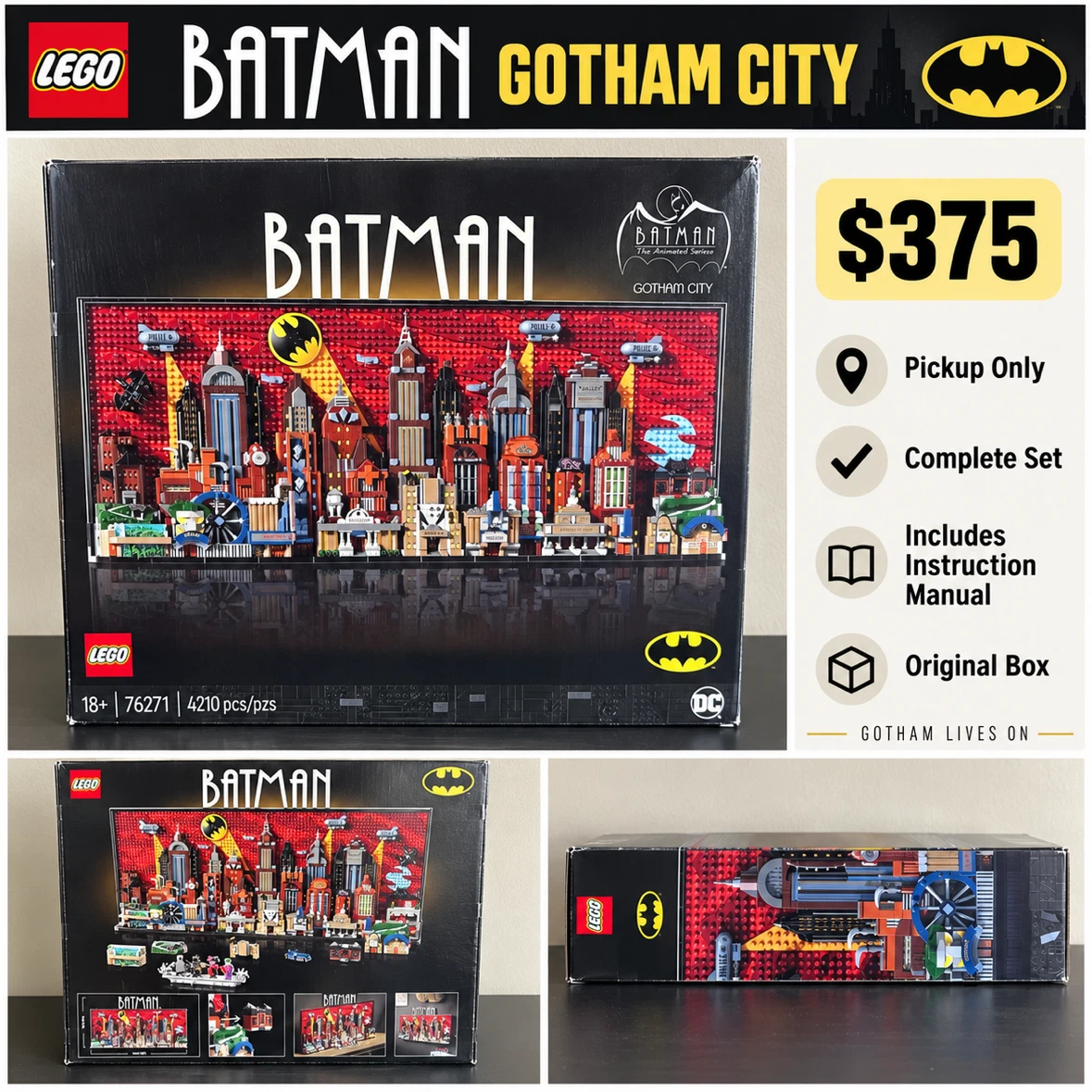 LEGO Batman: The Animated Series Gotham City 76271