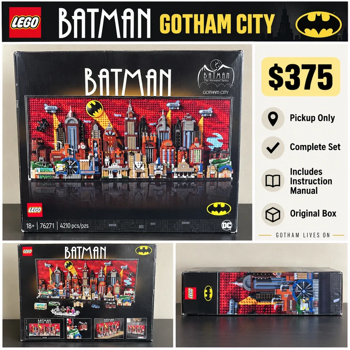 LEGO Batman: The Animated Series Gotham City 76271