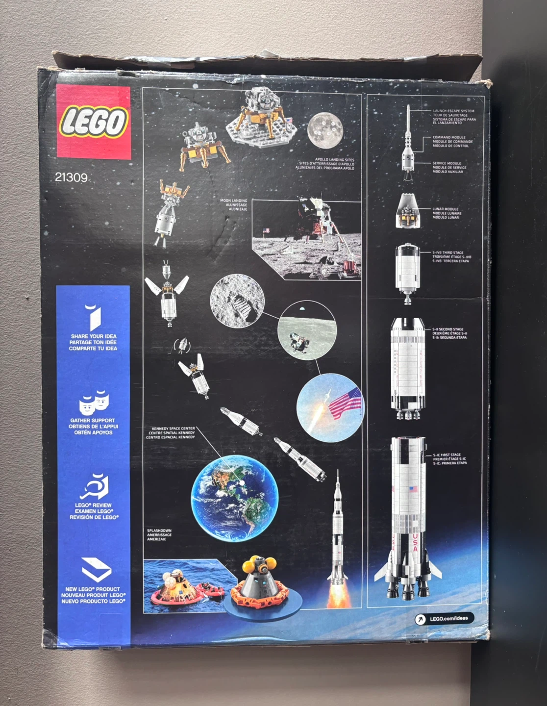 LEGO NASA Apollo Saturn V 21309 - photo 2