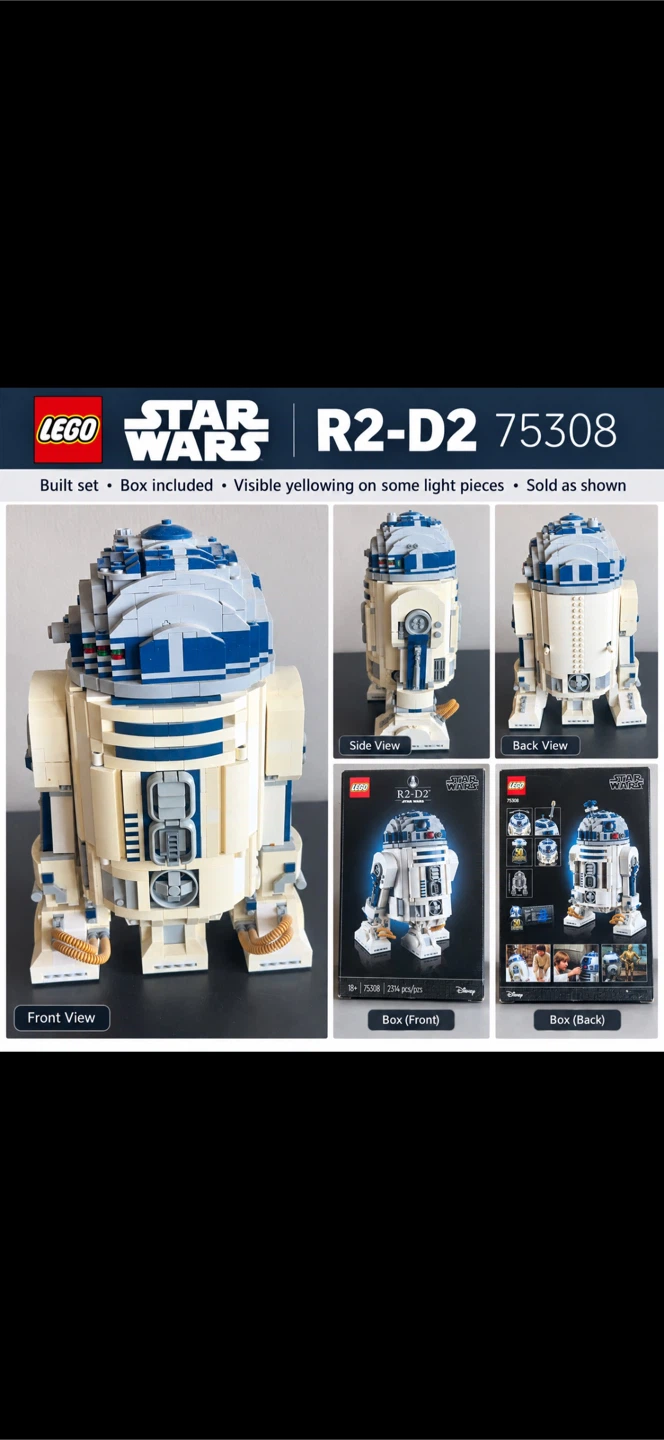 LEGO Star Wars R2-D2 75308 - RETIRED PRODUCT