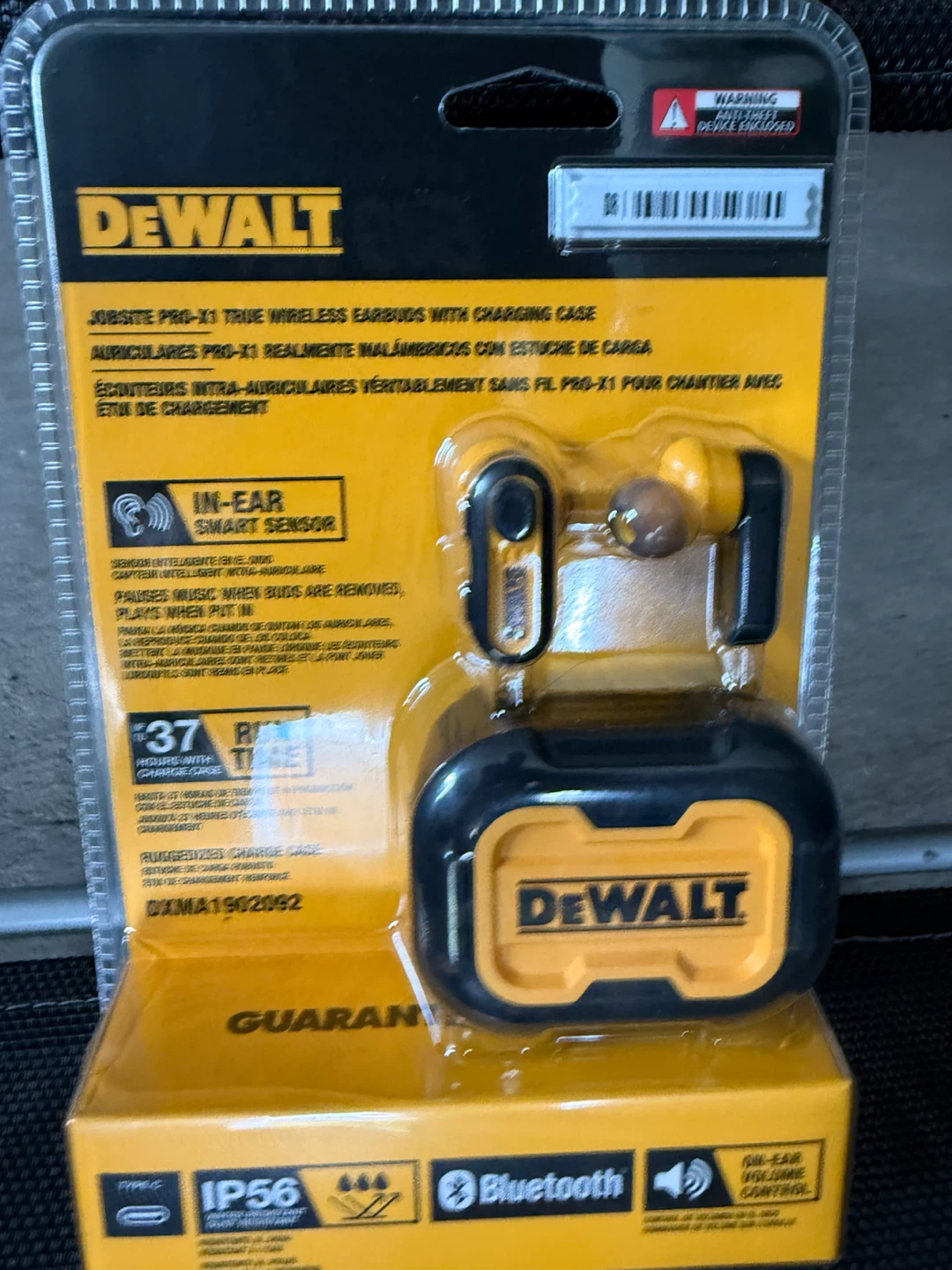 DeWalt Jobsite Pro-X1 True Wireless Earbuds