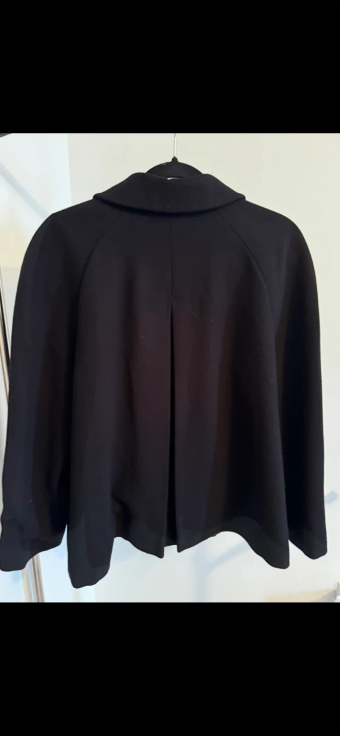 Zara Basic Black Coat - photo 4