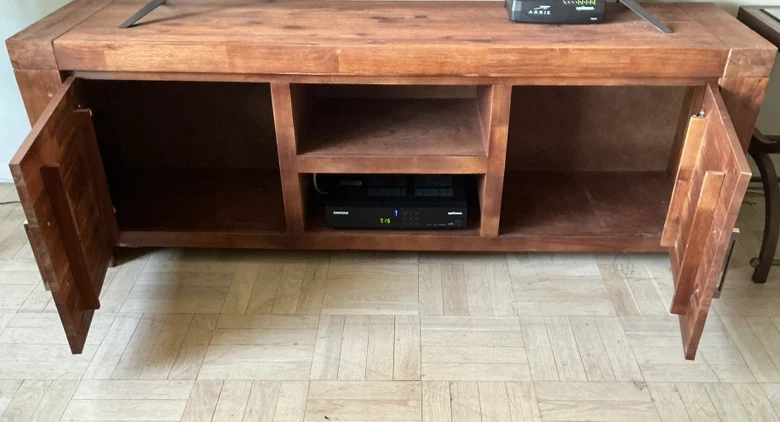 Media stand, solid wood - photo 3