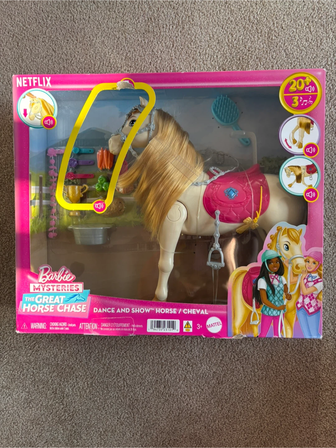 Barbie Mysteries The Great Horse Chase Dance and Show Horse
