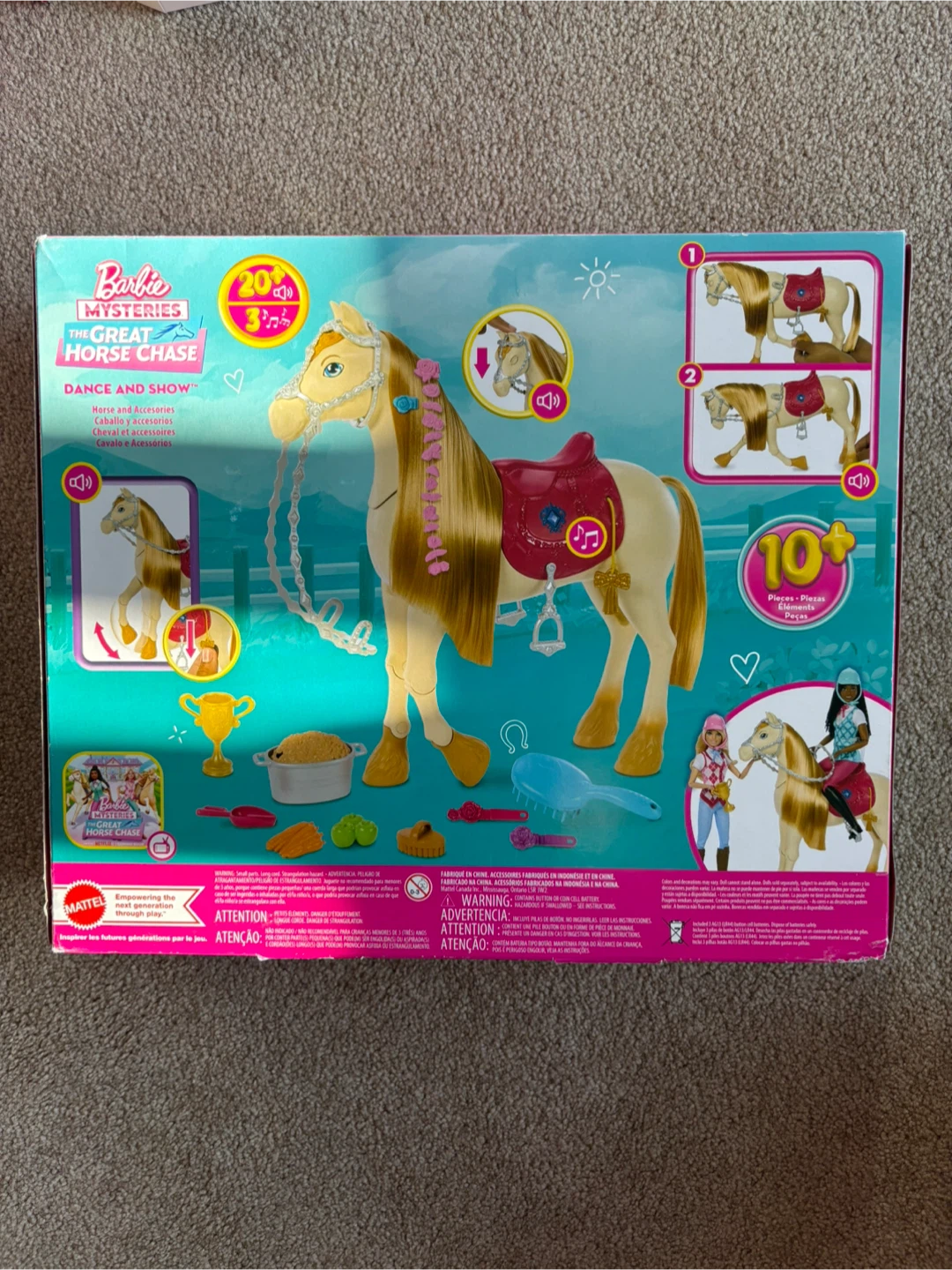 Barbie Mysteries The Great Horse Chase Dance and Show Horse - photo 2