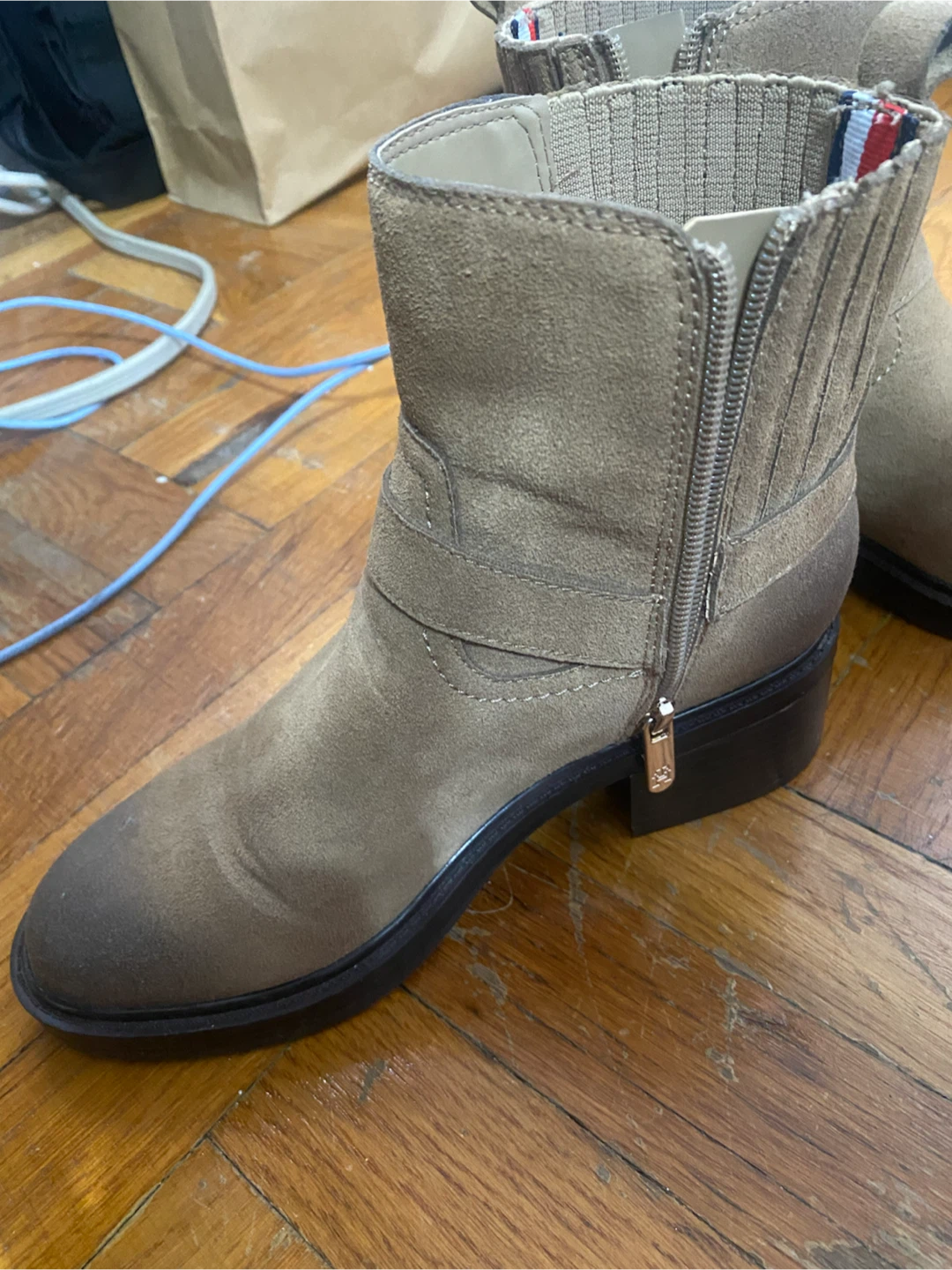 Tommy Hilfiger Suede Ankle Boots - photo 3