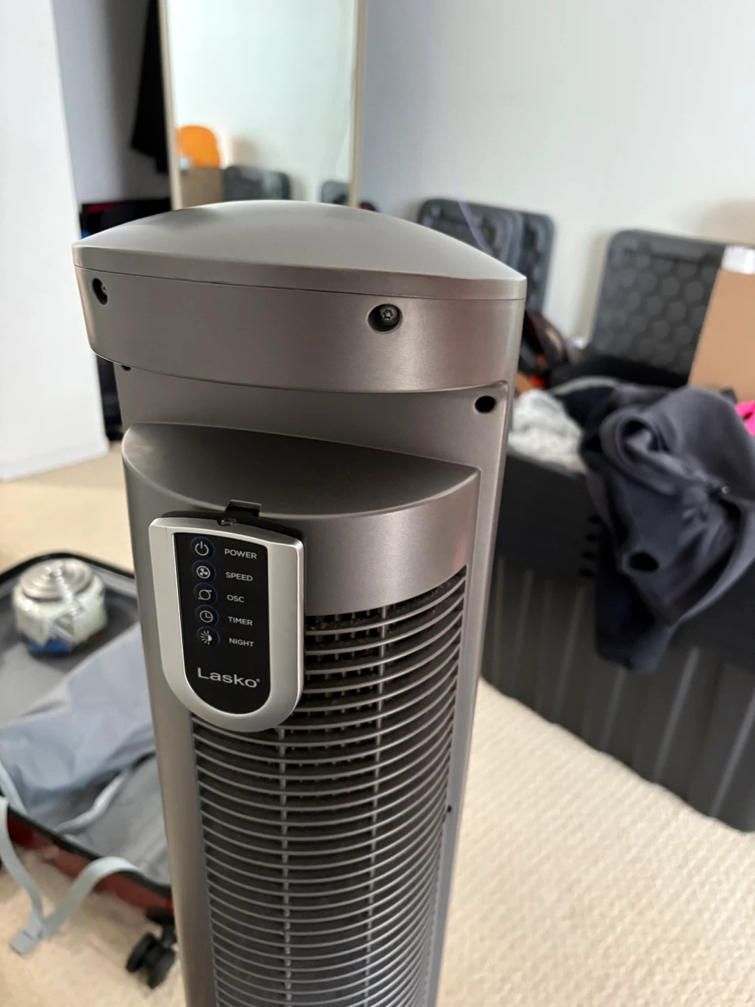 Lasko Grey Tower Fan - photo 2